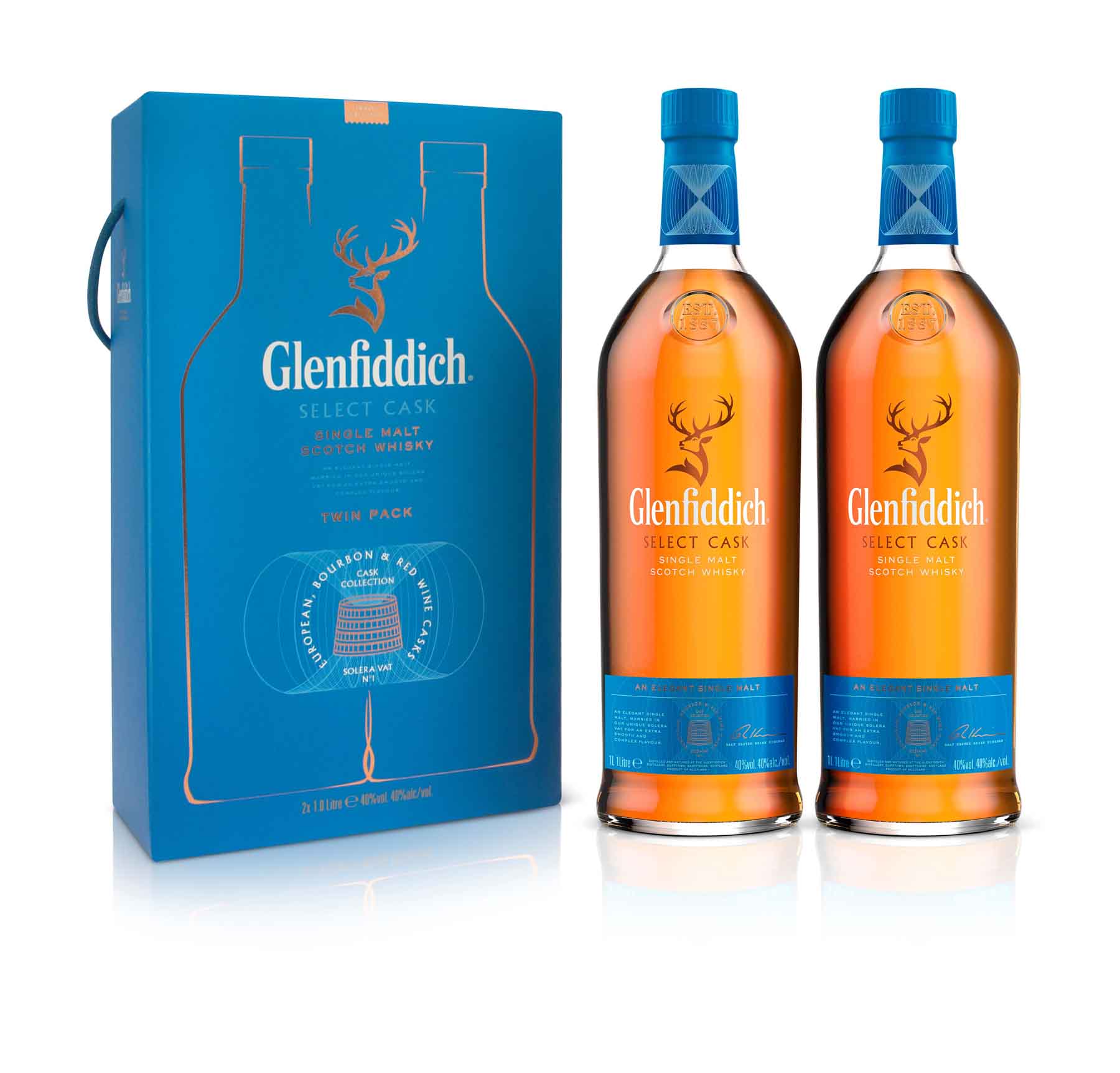 Glenfiddich Select Cask 2x100cl